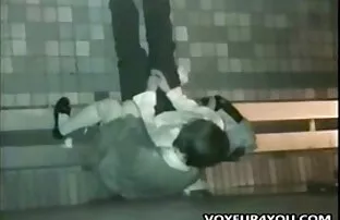 XXX Hottie madu penambah nafsu makan dewasa two crooked ass fuck on a giant pole.